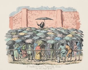 St. Swithuns Kapel Cold-bath velden, gepubliceerd 1833
