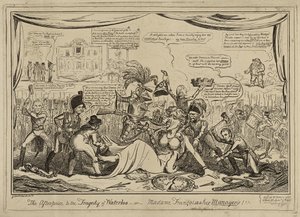 Het naspel (sic) van de tragedie van Waterloo of Madame Francois en haar managers!!!, gepubliceerd 9 november