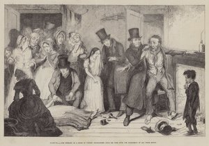 De fles door George Cruikshank