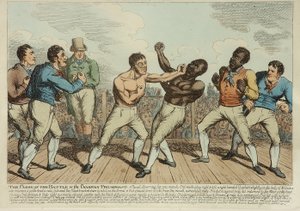 Het Einde van de Triomfantelijke Slag door George Cruikshank