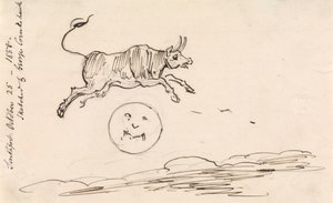 De koe springt over de maan