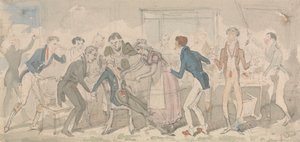 De flauwte door George Cruikshank