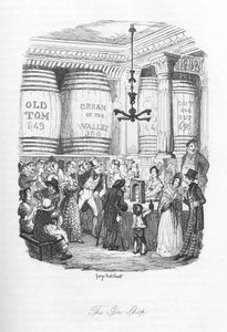 De Gin winkel, c.1836 door George Cruikshank