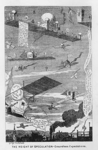 De Hoogte van Speculatie, Grondloze Verwachtingen door George Cruikshank