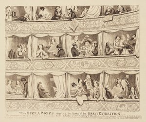 De Opera Boxen Tijdens de Grote Tentoonstelling, 1851