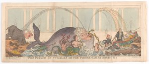 De prins van Wales of de visser voor anker door George Cruikshank