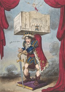 De Theatrale Atlas, 7 mei 1814 door George Cruikshank