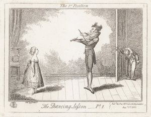 De dansles: de eerste positie