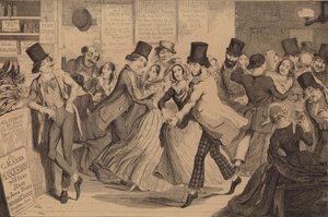 De kinderen van de dronkaard door George Cruikshank