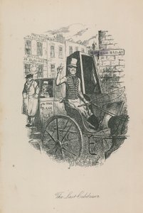 De laatste taxichauffeur door George Cruikshank