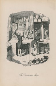 De pandjeswinkel door George Cruikshank