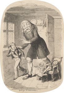 Zonder titel door George Cruikshank