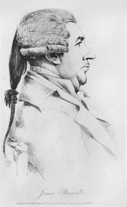 James Boswell (1740-1795) door George Dance