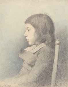 Portret van een jongen door George Dance