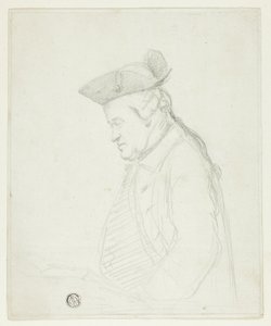 Portret van een halve lengte van George Michael Moser door George Dance II