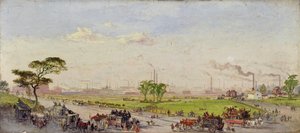 Manchester vanuit Belle Vue