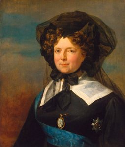 Keizerin Maria Feodorovna van Rusland, 1820s door George Dawe