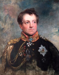 Portret van Veldmaarschalk August Neidhart, Graaf van Gneisenau, Pruisische soldaat, 1818 door George Dawe