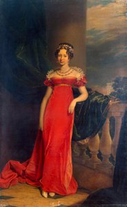 Portret van Groothertogin Maria Pavlovna van Rusland, 1786-1859 door George Dawe