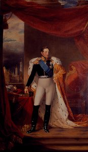 Portret van Tsaar Nicolaas I van Rusland door George Dawe