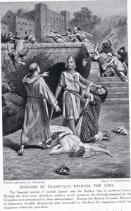 Bernard van Clairvaux verdedigt de Joden