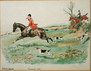 De maand november: Jacht