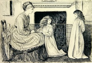 Kinderillustratie door George du Maurier