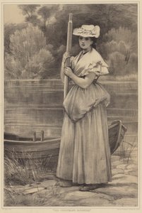 De Dochter van de Veerman door George Dunlop Leslie