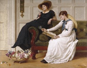 De Taal van Bloemen door George Dunlop Leslie