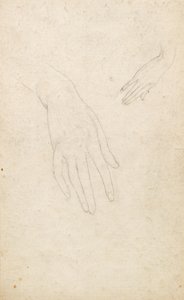 Studie van de handen door George Dutch Davidson