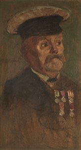 Portret van J. Lennon, R.A., c. 1920 door George Edmund Butler