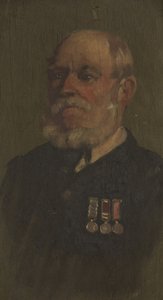 Portret van T. Green, R.A. door George Edmund Butler