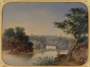 Dan Coopers Huis, Sydney Haven, 19e eeuw door George Edward Peacock