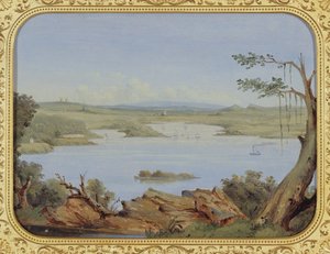 Sydney, aan de Noordkust, 19e eeuw door George Edward Peacock