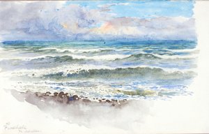 Bij Pwllheli, N. Wales door George Elbert Burr