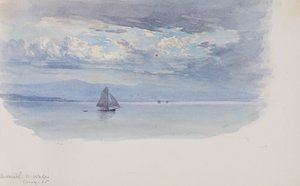 Criccieth, Noord-Wales door George Elbert Burr