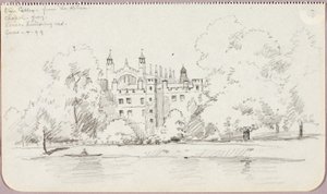 Eton College vanaf de rivier