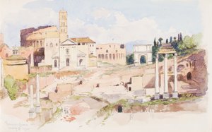 Forum vanuit het westen, 1900 door George Elbert Burr