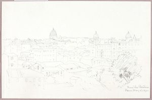 Van de Palatijn, Rome door George Elbert Burr