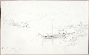 De Rijn in Camp door George Elbert Burr