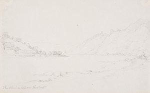 De Rijn onder Kestert door George Elbert Burr