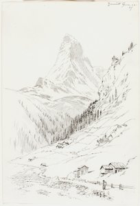 Zermatt door George Elbert Burr