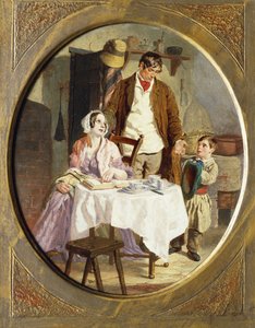 Familieboekhouding door George Elgar Hicks