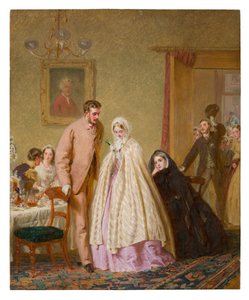 Het huwelijksontbijt, 1862