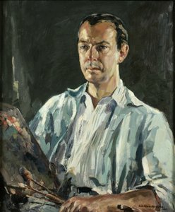 John Whorf door George Elmer Browne