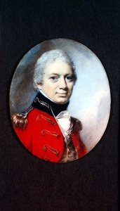 Miniatuur van Lt. Kol. J. Houlton van de Wiltshire Militie, c.1801 door George Engleheart