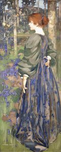 In het Bluebell Bos door George F. Henry