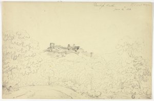 Kasteel Denbigh vanuit Segroyt Dingle