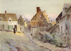 Een Oude Straat in Etaples