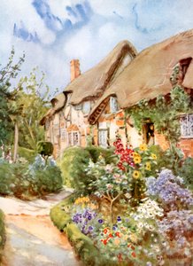 Anne Hathaways Cottage, Shottery, Warwickshire door George Franck Nicholls
